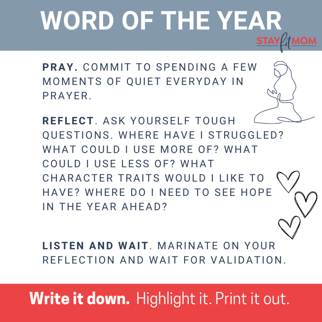 Strategies for a new type of New Years Resolution.