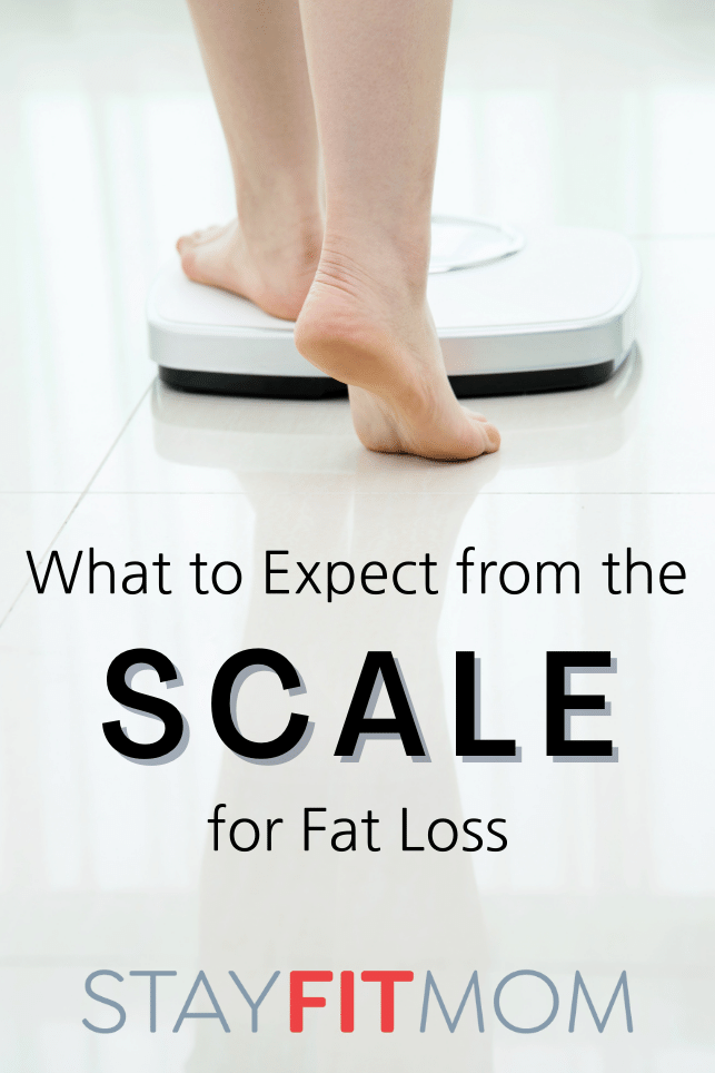What to expect from the scale when losing weight.
