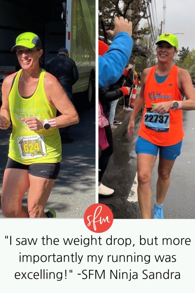 Finding success with Marathon training and weight loss through macro counting.