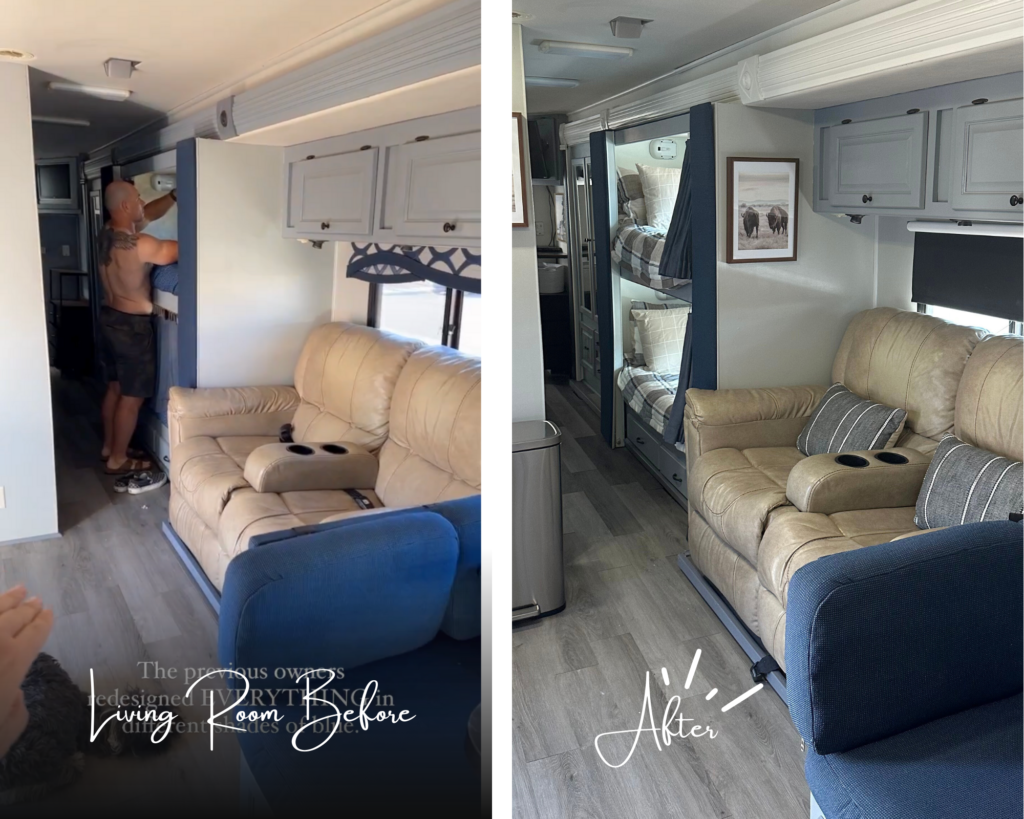 Gulstream Supernova 2009 renovation project #rvreno #glamping #rvupdate #motorhomereno