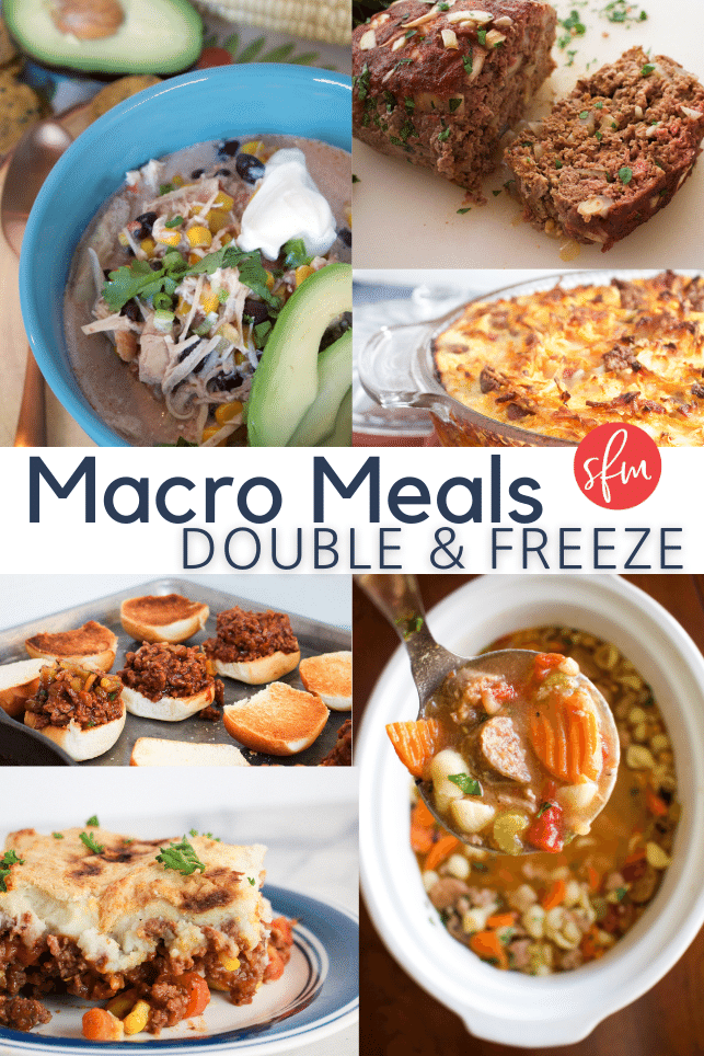 Delicious macro friendly recipes to double and freeze!