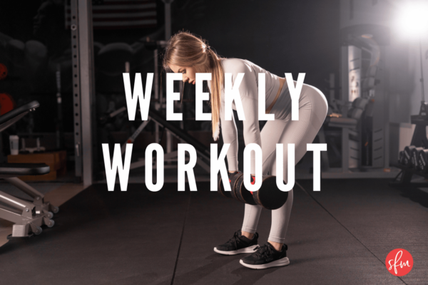 Dumbbell Deadlift workout, 15 min AMRAP of shuttle runs, DB deadlift and push-ups.