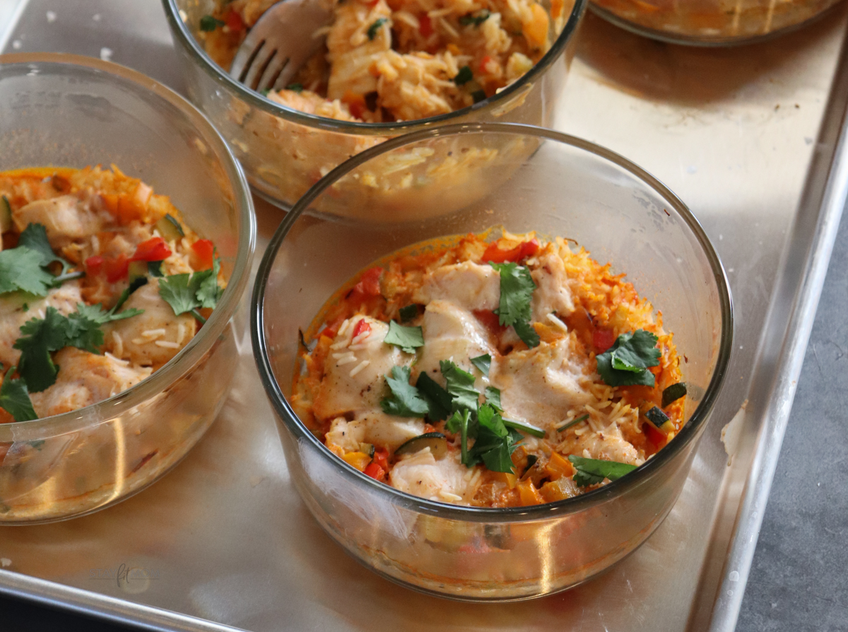 Red Curry Chicken Bakes - Stay Fit Mom