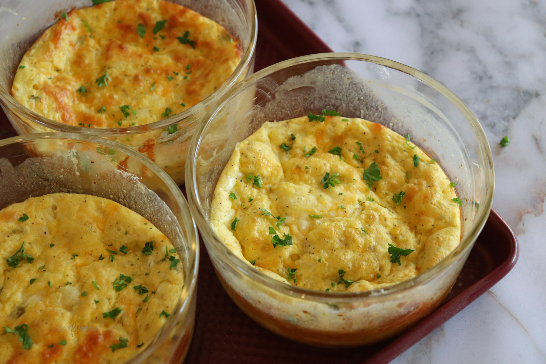Green Chile Egg Casseroles