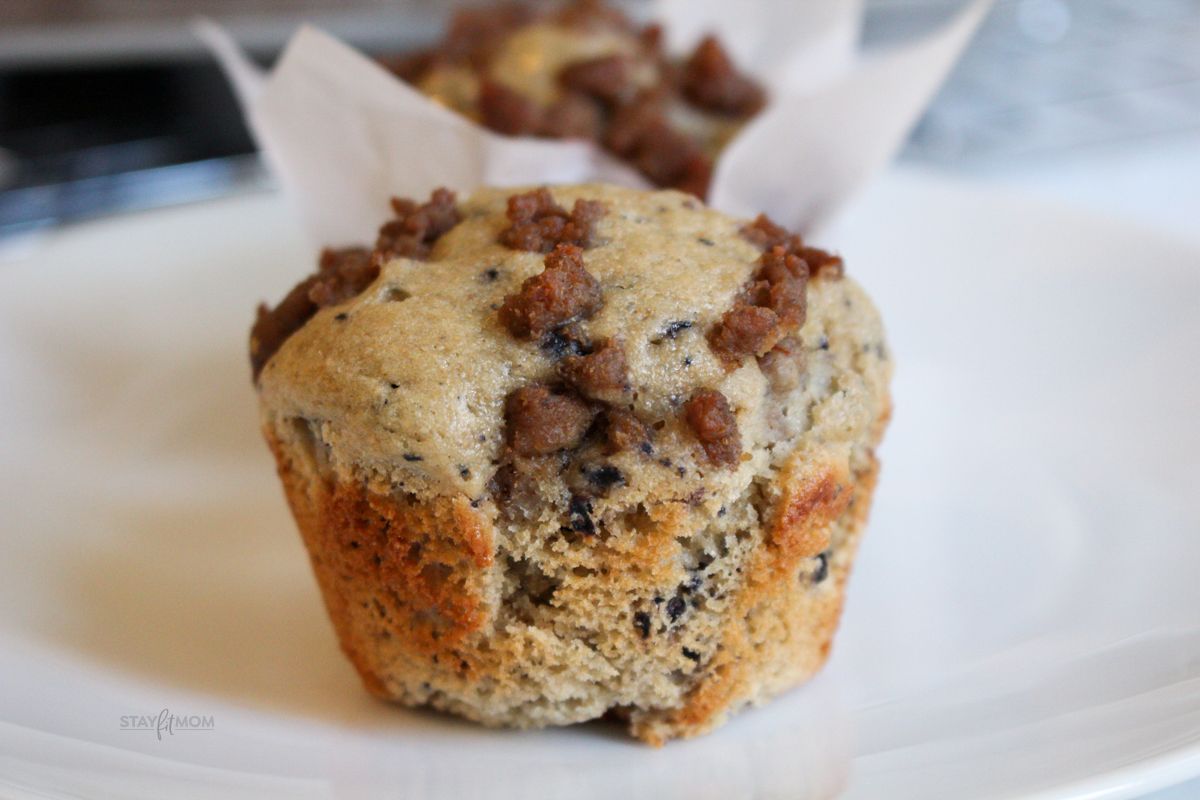 Sausage Blueberry Muffins - Stay Fit Mom