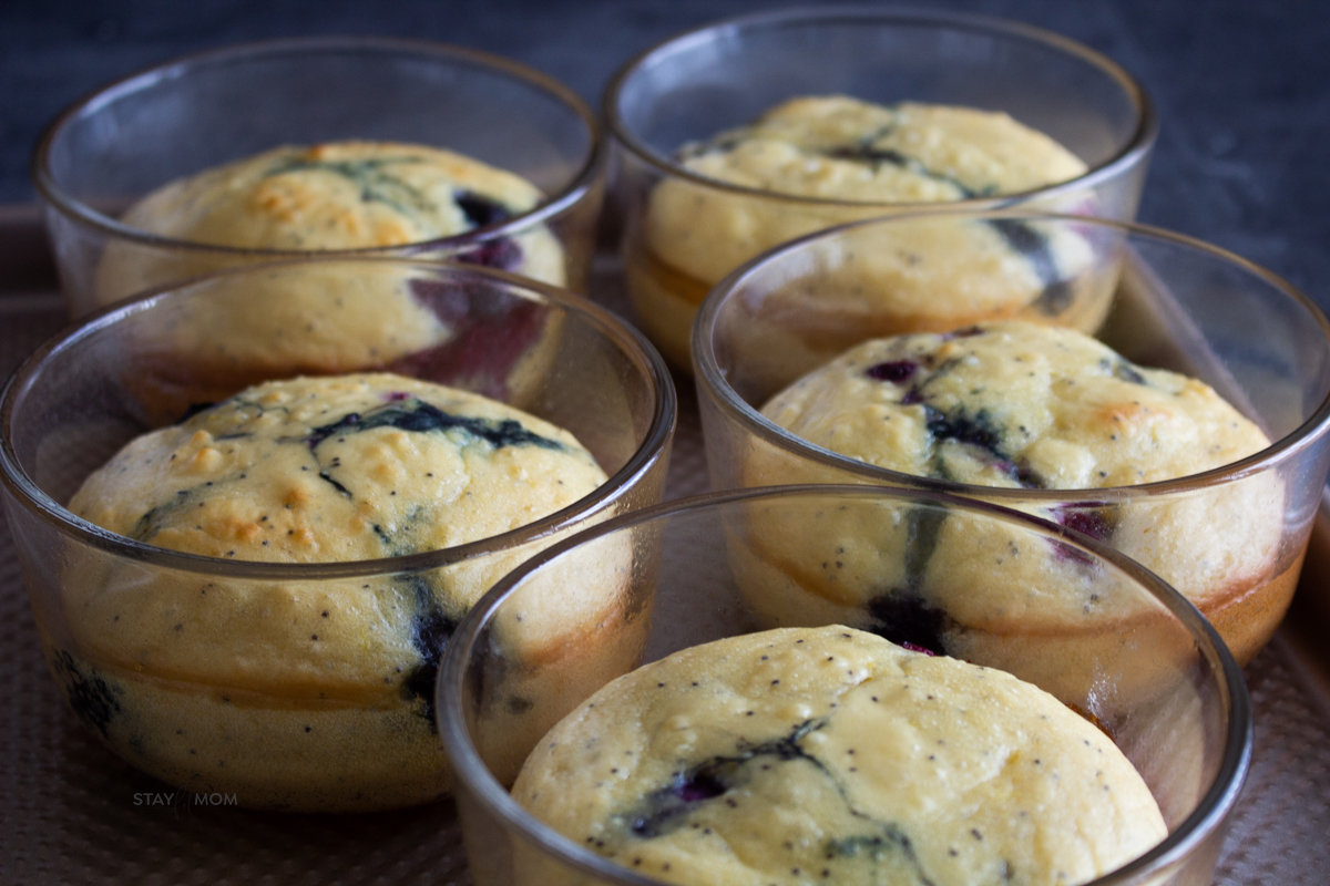 Lemon Berry Poppyseed Pancake Bowls